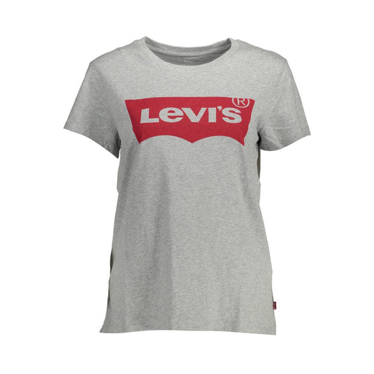 Levi's Grigio Cotton Women T-Shirt