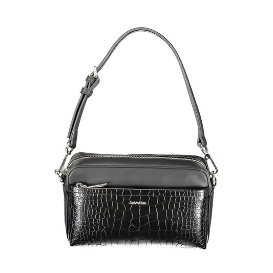 Calvin Klein Black Polyurethane Women's Handbag