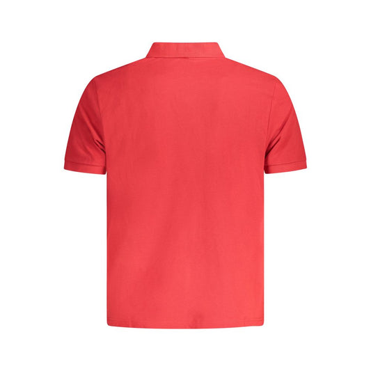 North Sails Red Cotton Men Polo