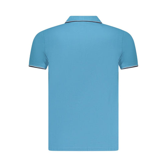 Norway 1963 Blue Cotton Men Polo Shirt