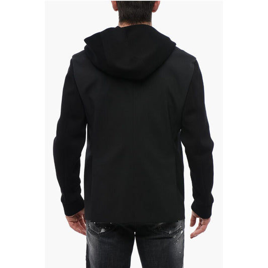 Wool Hooded Blazer