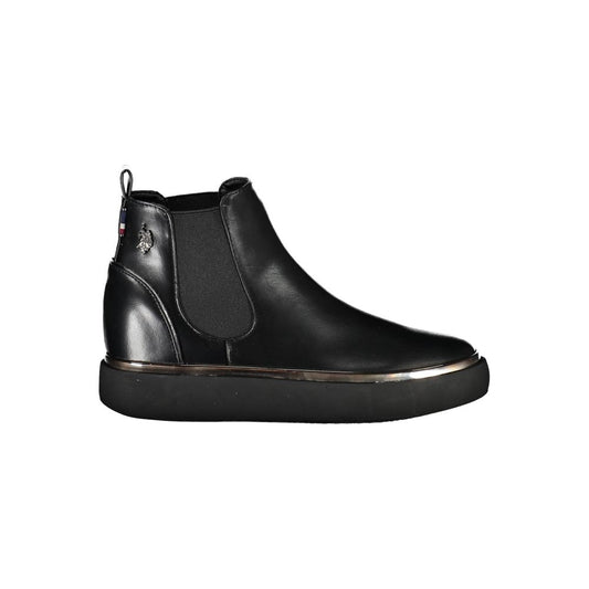 Black Polyester Boot