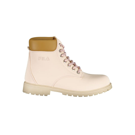 Pink Polyester Boot