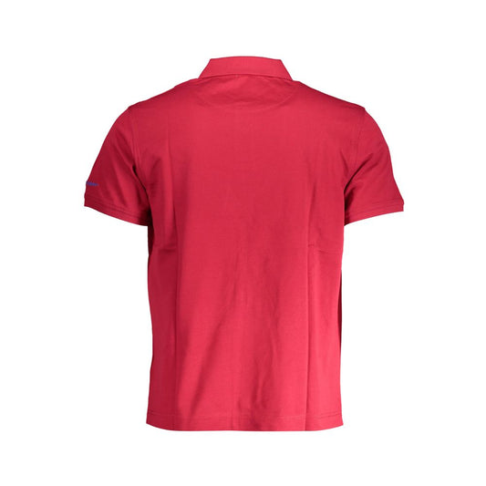 Harmont & Blaine Red Cotton Polo Shirt