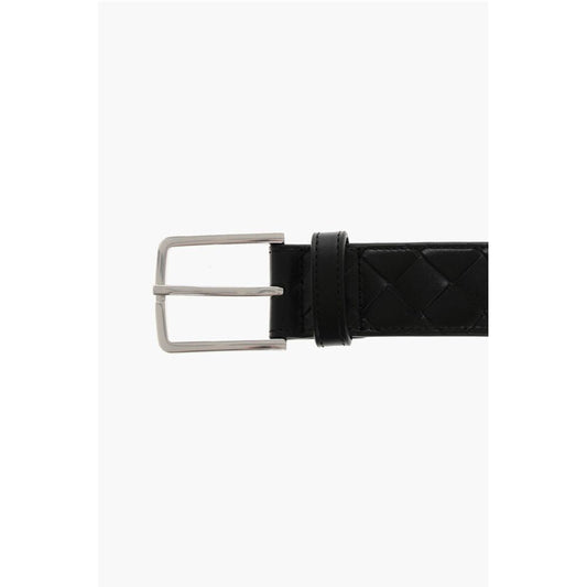 Woven Leather Belt 35mm
