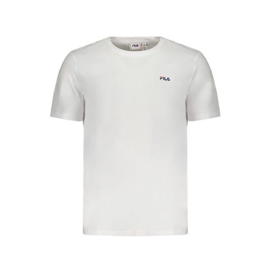 Fila White Cotton Men's T-Shirt