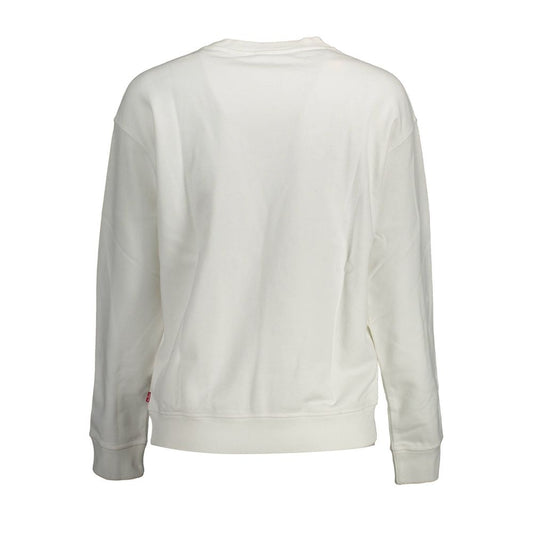 Levi's White Cotton Sweater