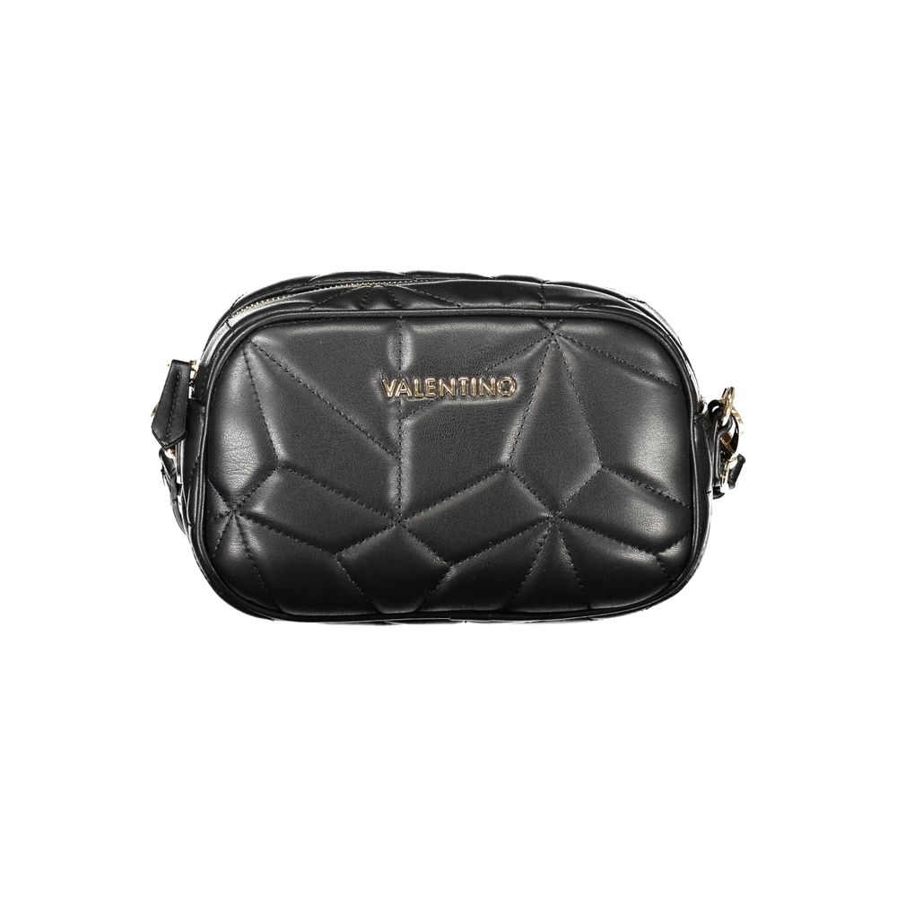 Mario Valentino Nero Poliuretano Woman Shoulder Bag
