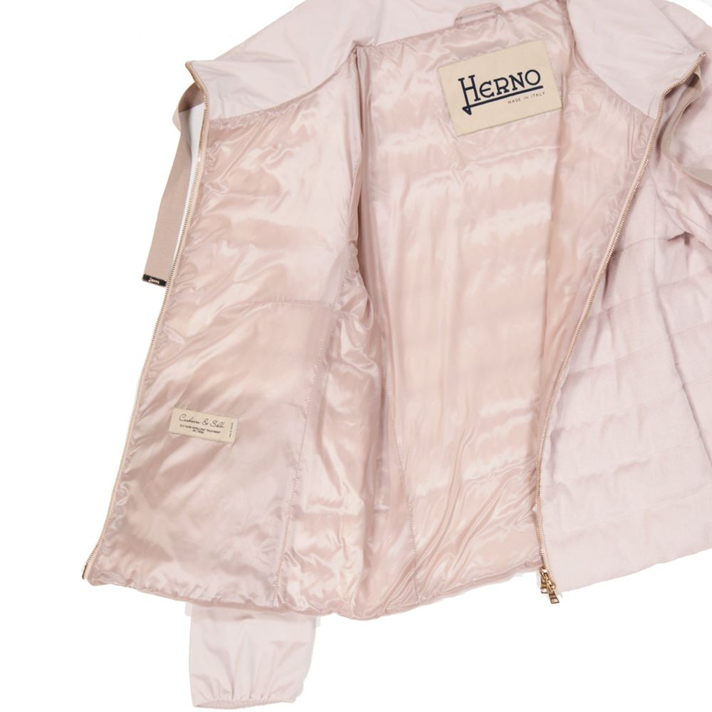 Herno Silk And Cashmere Down Jacket