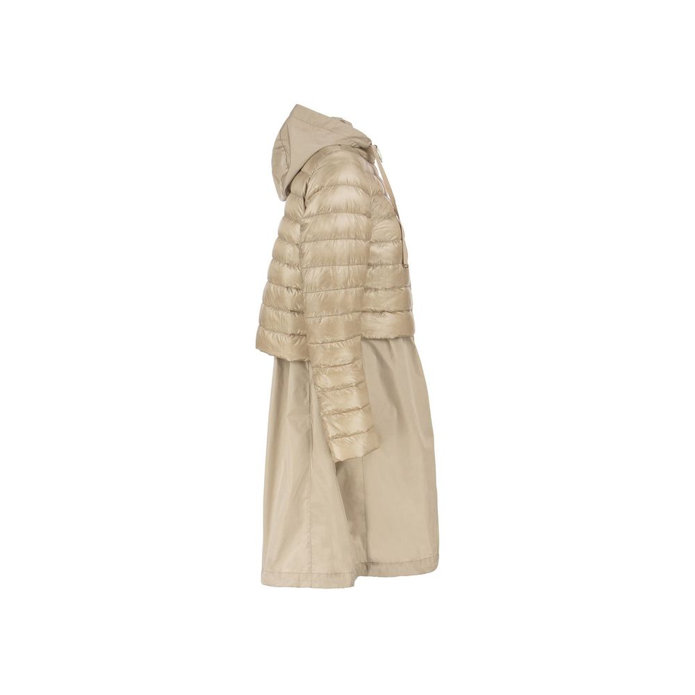 Herno Taffeta hem padded coat
