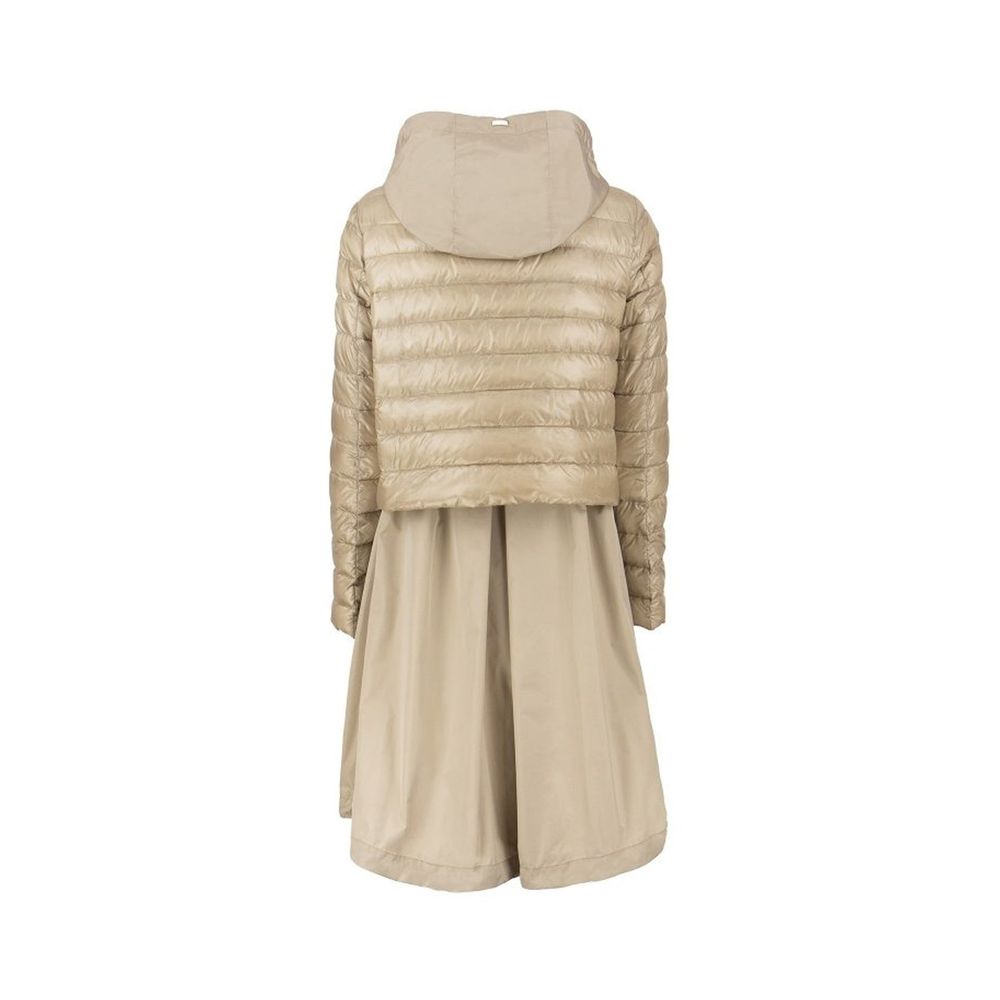 Herno Taffeta hem padded coat