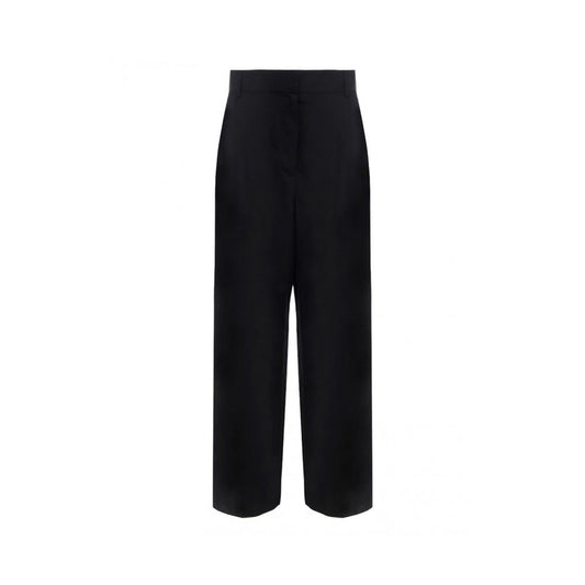 Salvatore Ferragamo Silk And Linen Pants