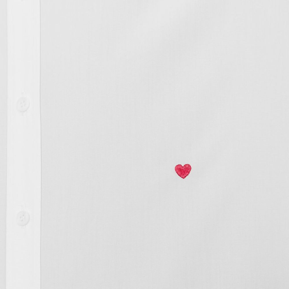 Moschino Couture Cotton Little Heart Shirt