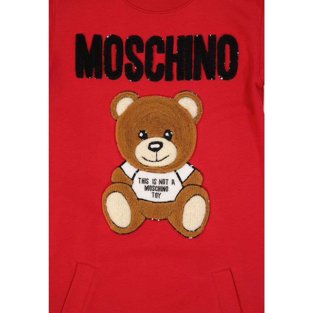 Moschino Couture Cotton Teddy Dress