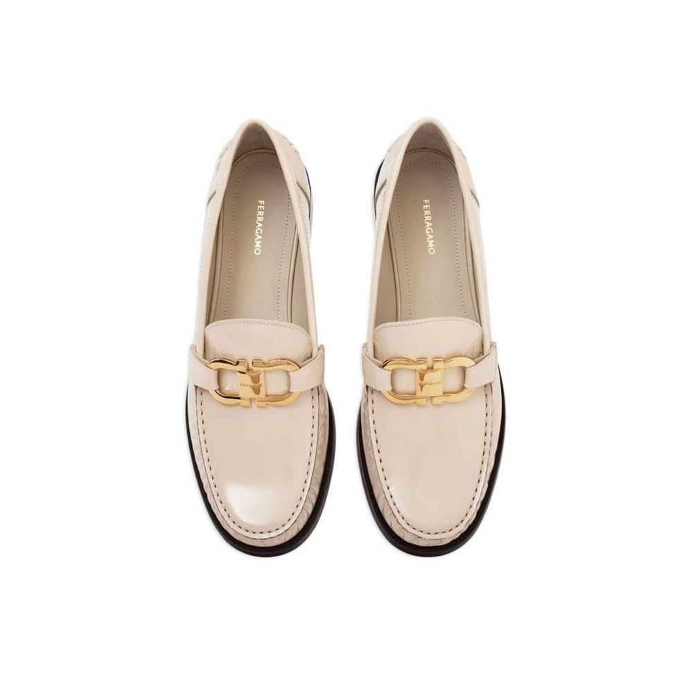 Salvatore Ferragamo Maryan Leather Loafers