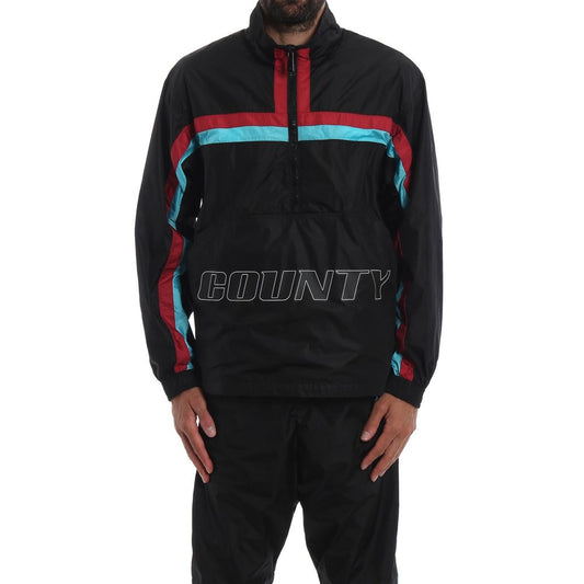 Marcelo Burlon Logo Windbreaker Jacket