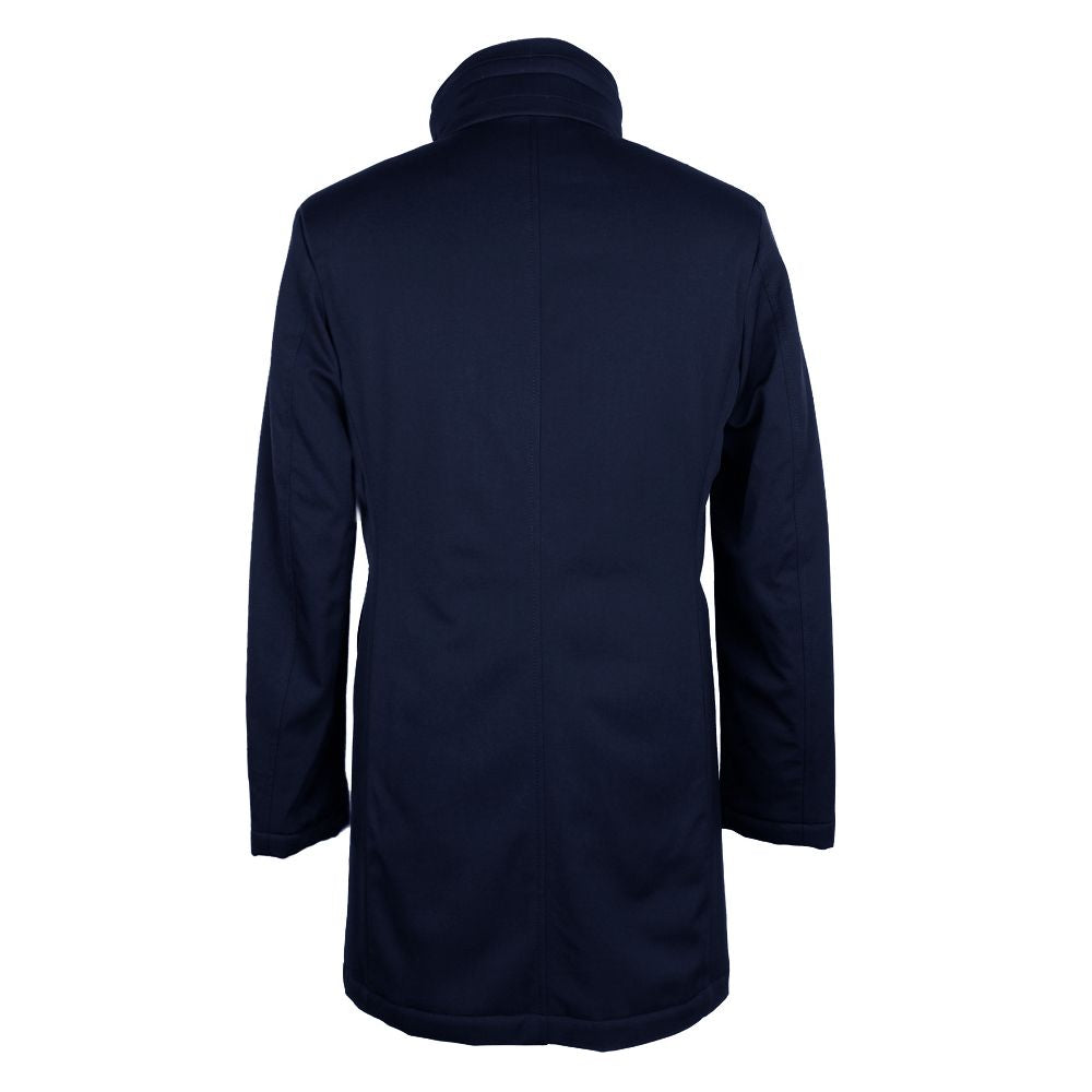 Made in Italy Blue Wool Jacket