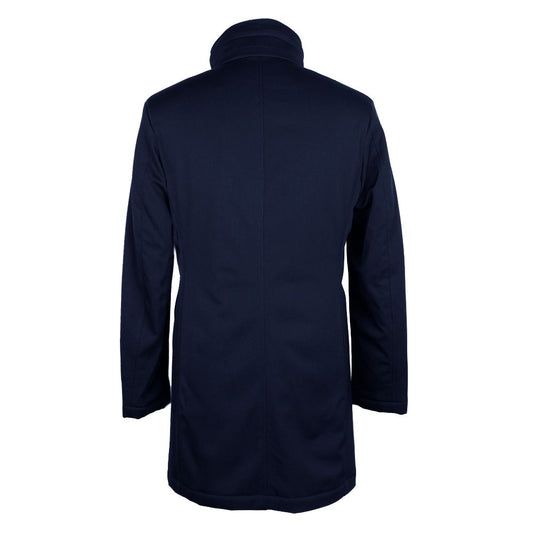 Made in Italy Blue Wool Jacket