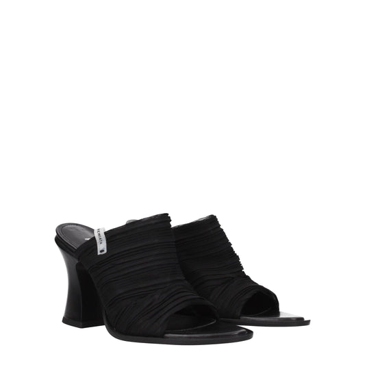 Premiata Black Fabric Platforms