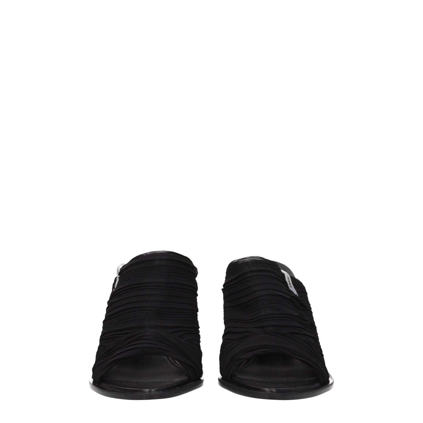 Premiata Black Fabric Platforms