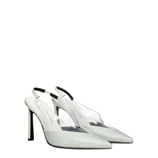 Sergio Rossi Green Satin High Heel Pumps