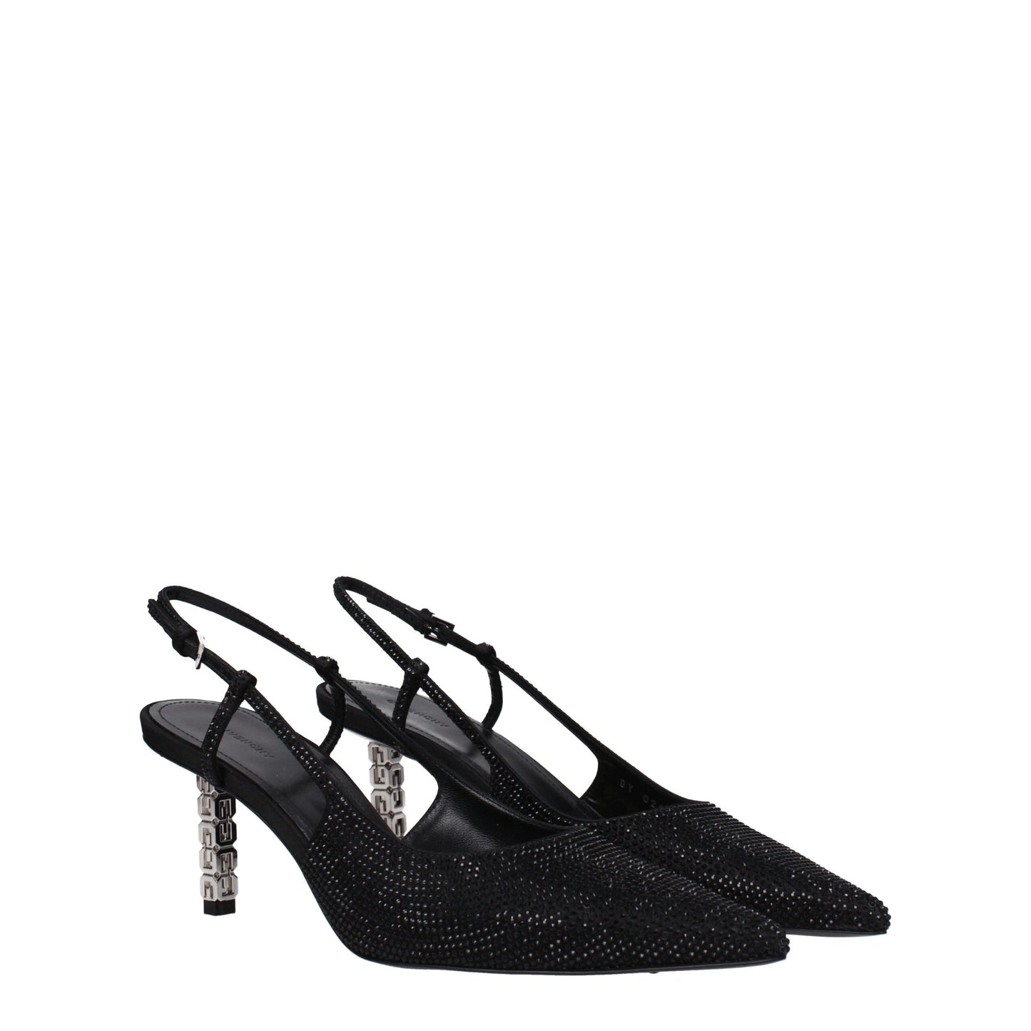Givenchy Black Fabric High Heel Pumps