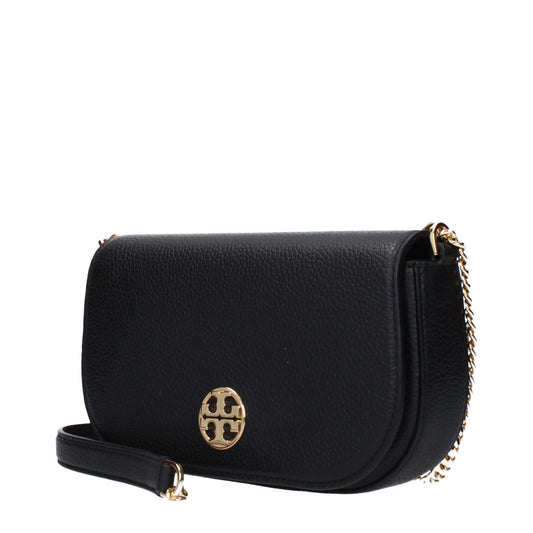 Tory Burch Black Leather Crossbody Bags