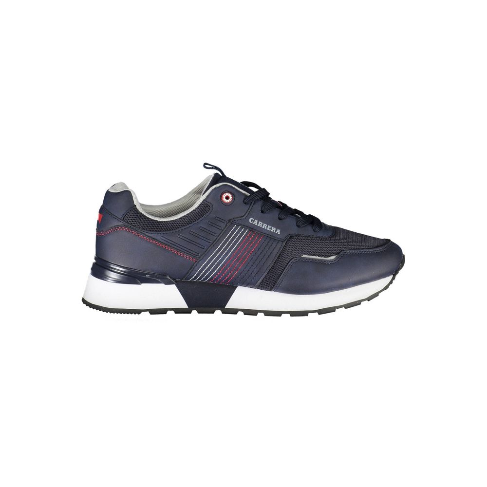 Carrera Blue Polyester Sneaker