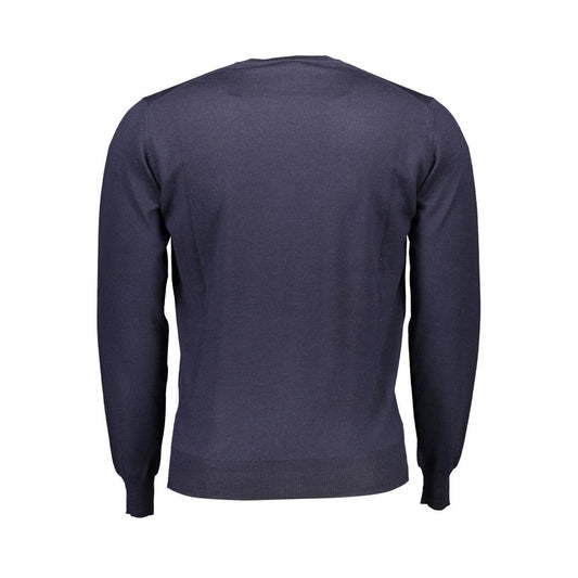 Harmont & Blaine Blue Wool Sweater