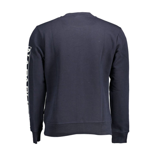 Napapijri Blue Cotton Sweater