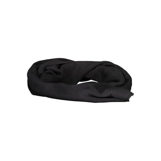 North Sails Black Cotton Scarf