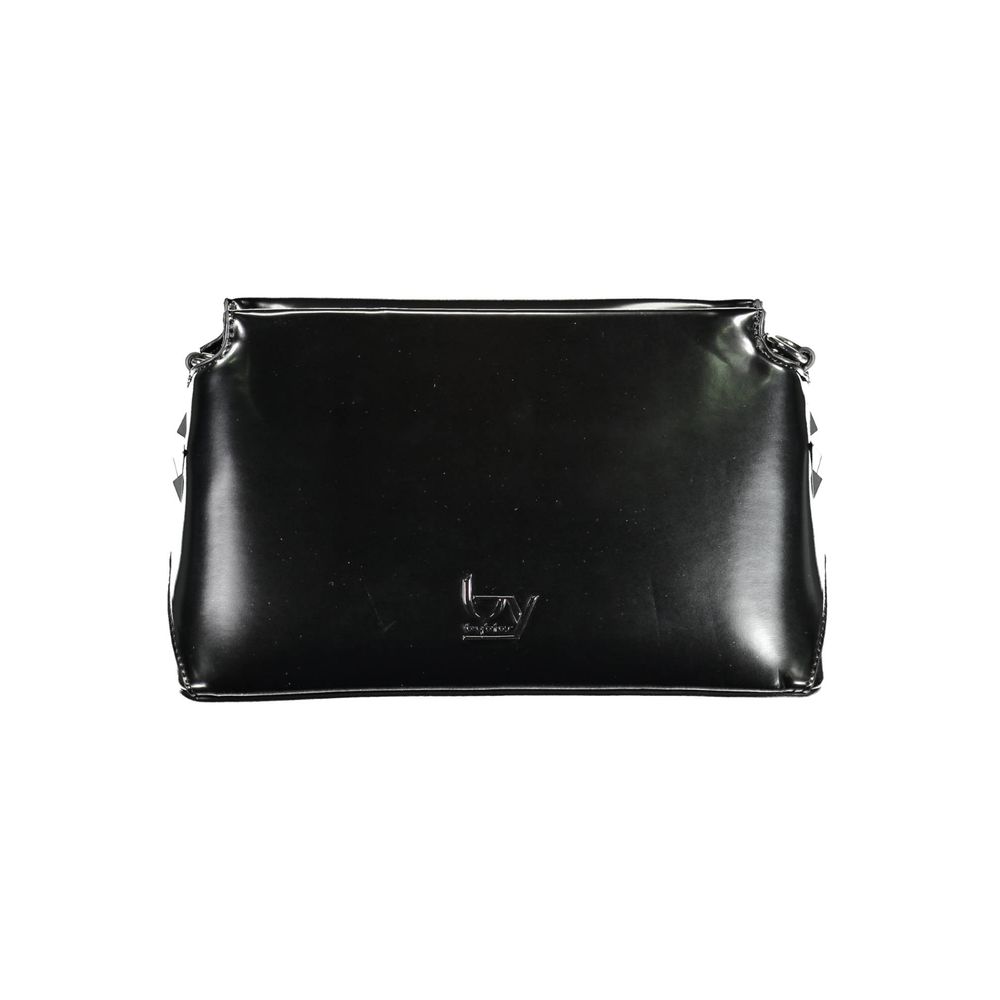 BYBLOS Black Polyurethane Women Handbag