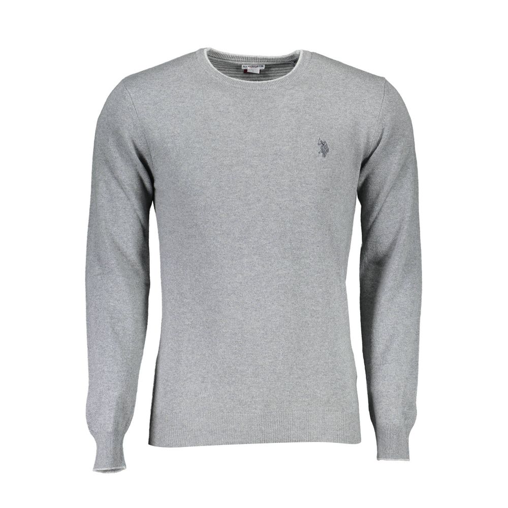 U.S. POLO ASSN. Grigio Wool Men Sweater