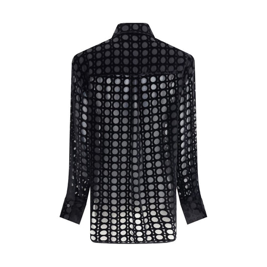 Ferragamo Velvet devoré Shirt