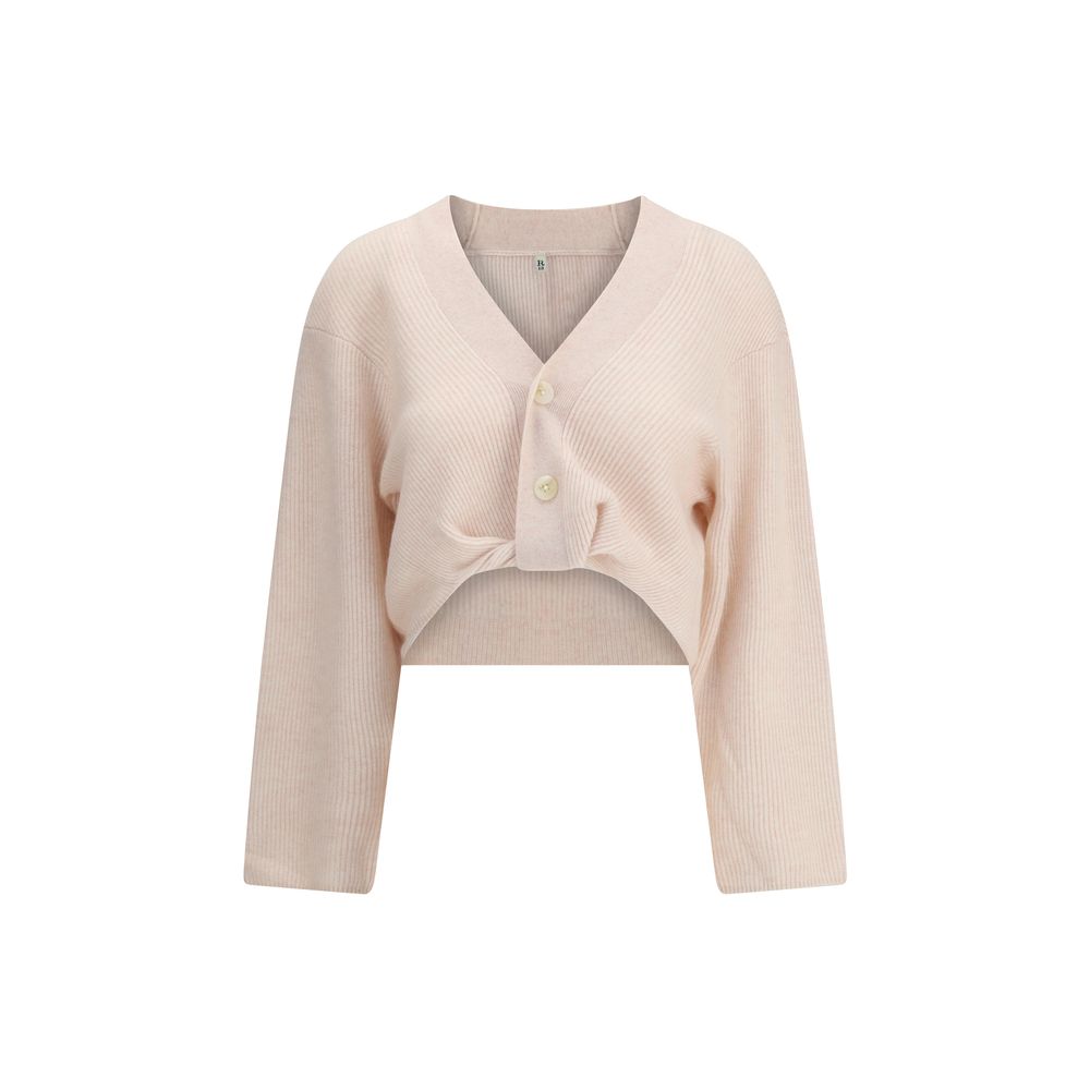 R13 Cashmere draped Cardigan