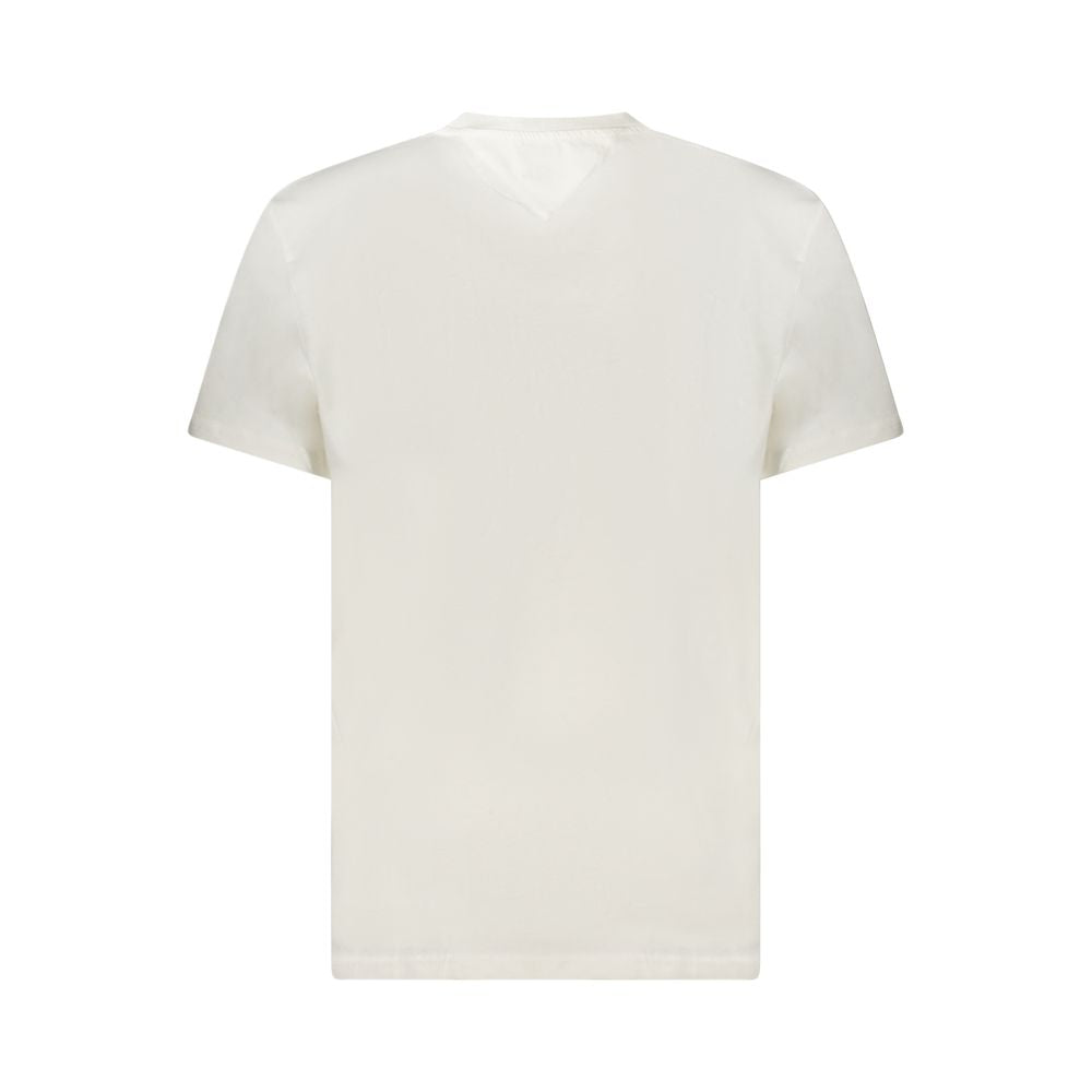 Tommy Hilfiger Bianco Cotton Men T-Shirt