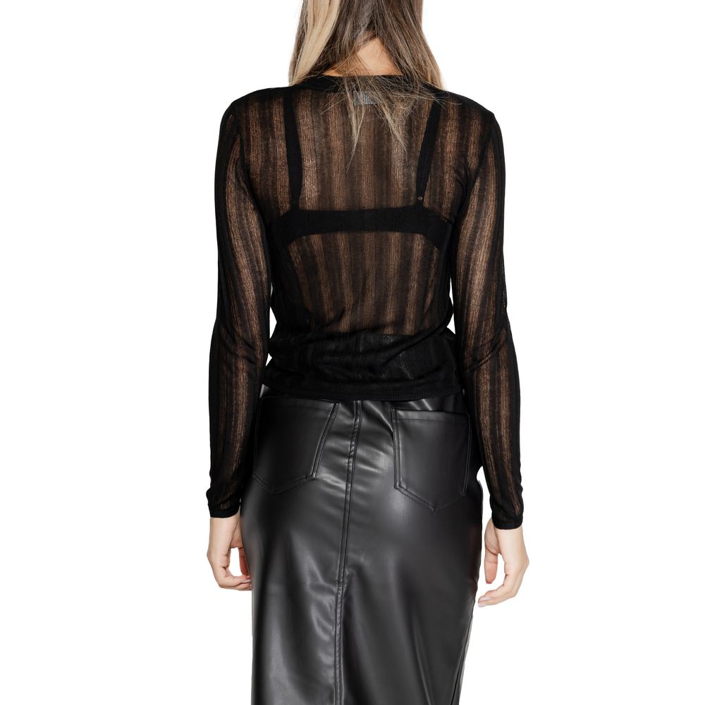 Vila Clothes Black Viscose Sportswear