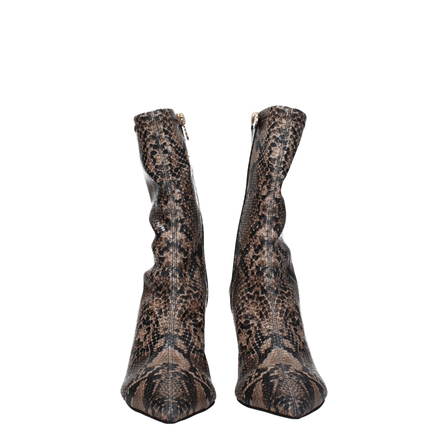 Stella McCartney Brown Leather Ankle Boots