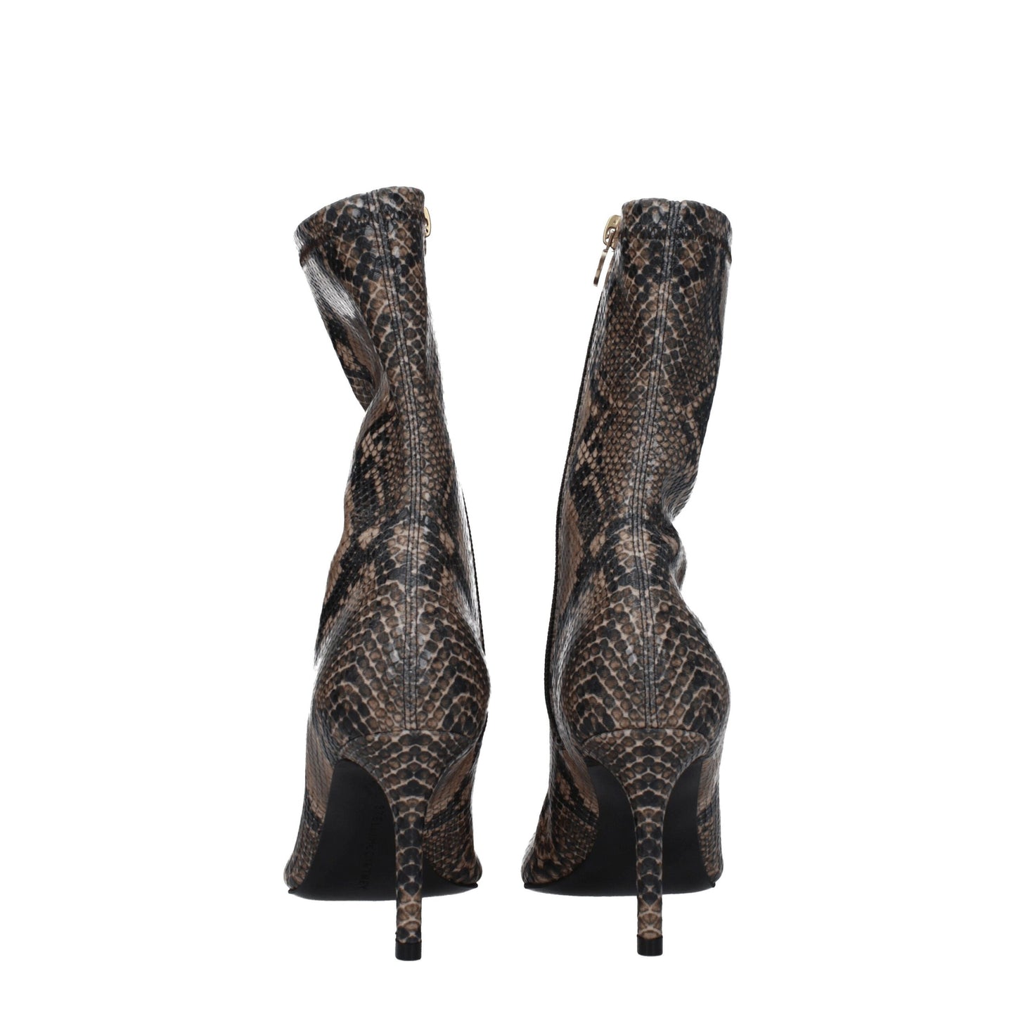 Stella McCartney Brown Leather Ankle Boots