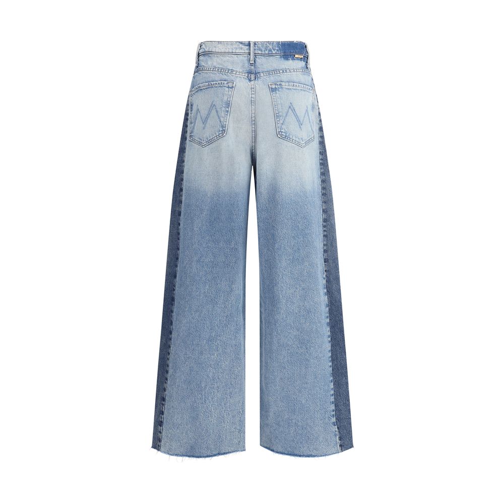 Mother Denim Pipe Dream Sneak Fray Jeans