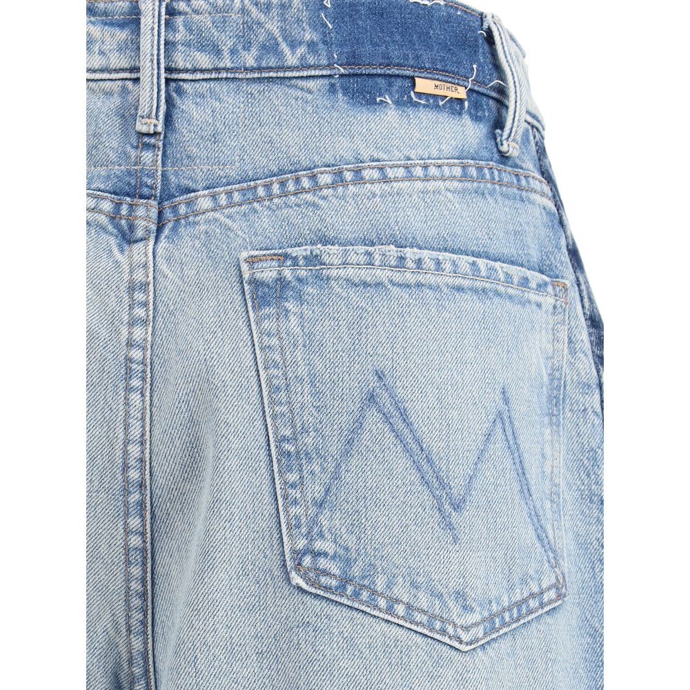 Mother Denim Pipe Dream Sneak Fray Jeans