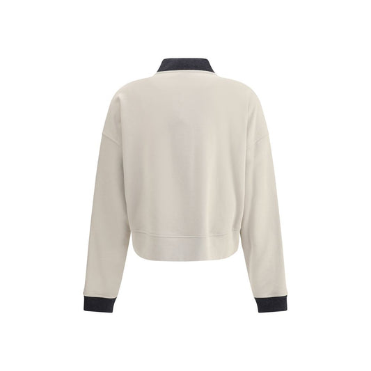 Brunello Cucinelli Gray Cotton Cardigan