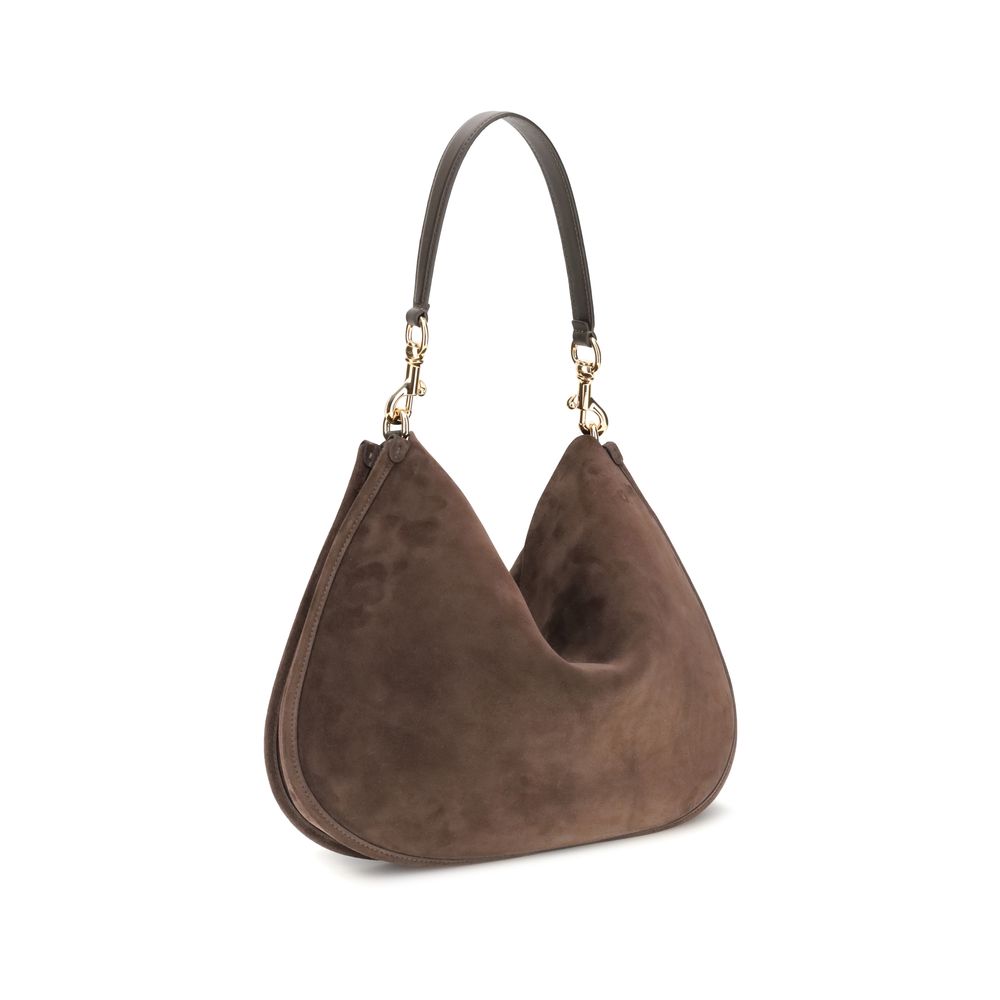 Etro Suede Pony Shoulder Bag