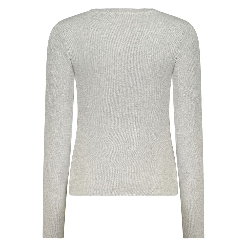 Guess Jeans Gray Cotton Women T-Shirt