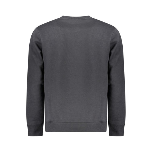 Norway 1963 Black Cotton Men Sweater