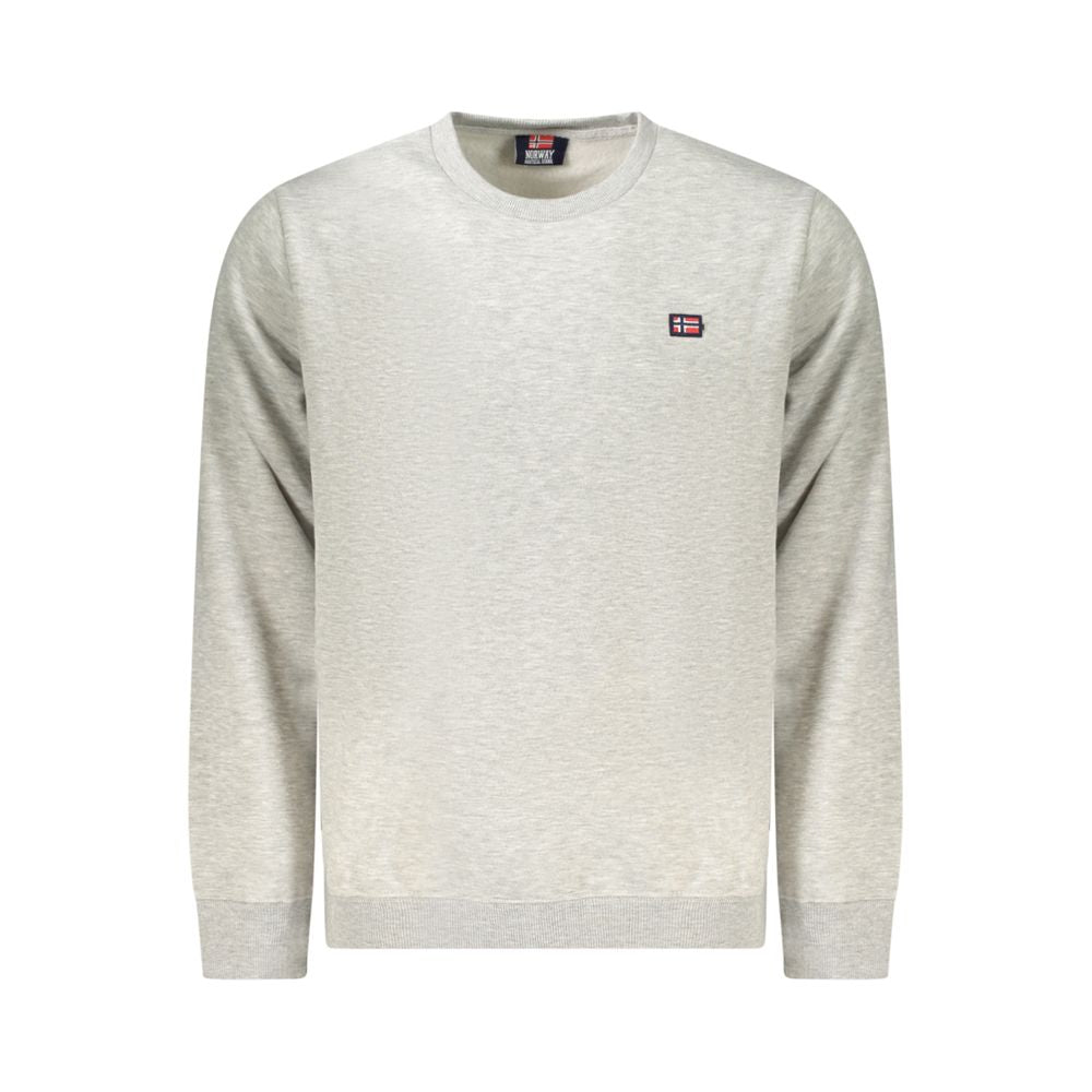 Norway 1963 Gray Cotton Men Sweater