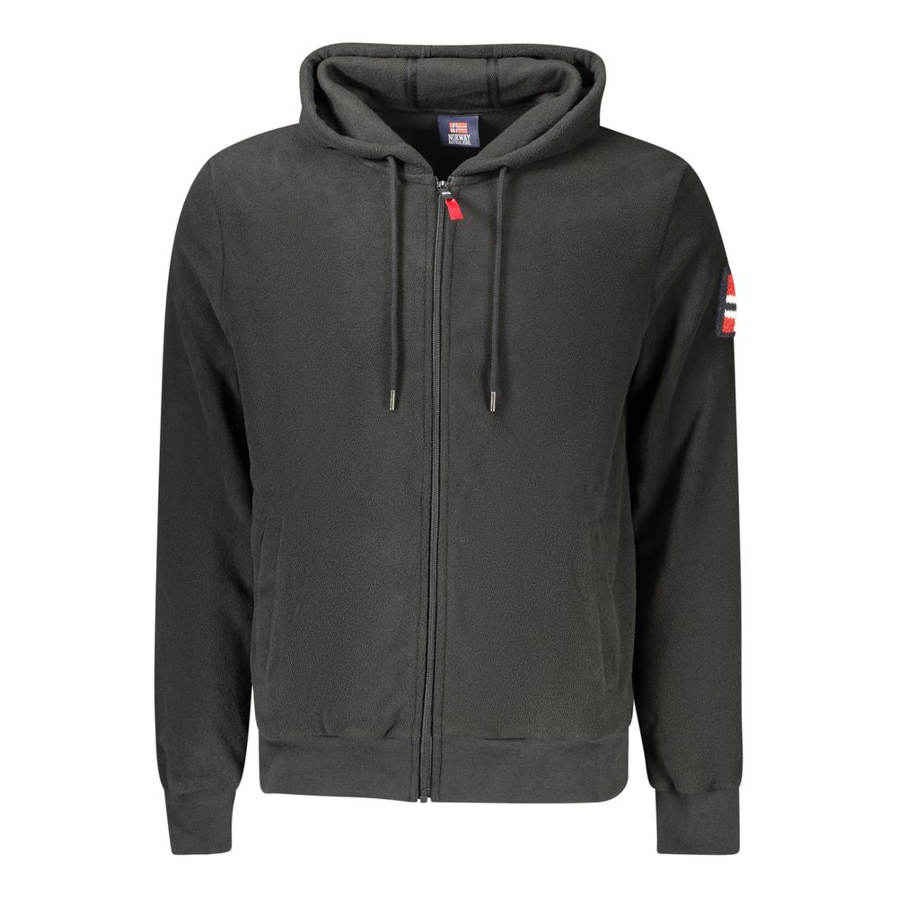 Norway 1963 Black Polyester Men Sweater