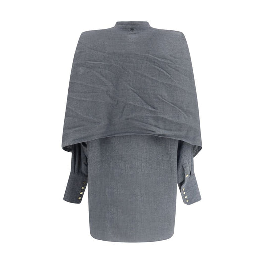 Darkpark GEORGIA - DETACHABLE SCARF JAPANESE WOOL