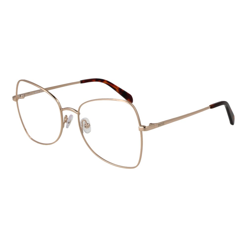 Emilio Pucci Gold Metal Glasses (Frames)