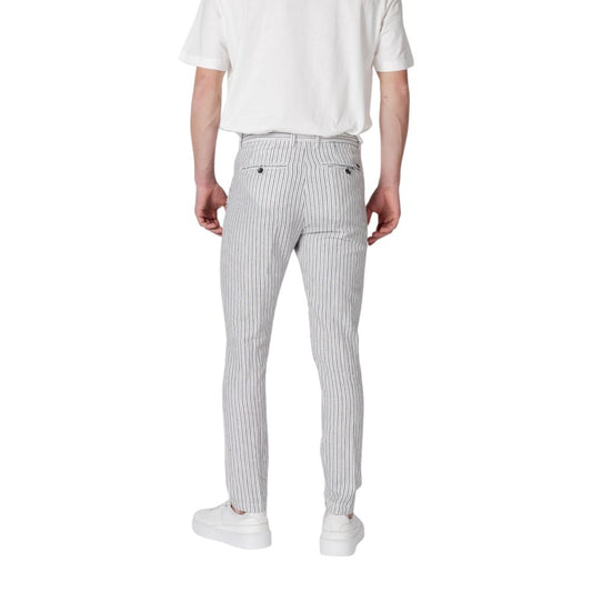 Gianni Lupo Black Linen Pant